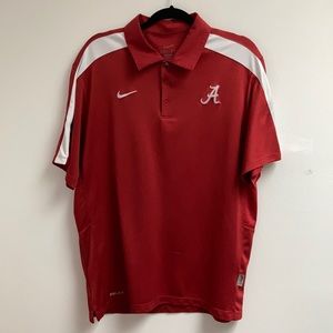 NIKE GOLF polo shirt ALABAMA men’s sz L